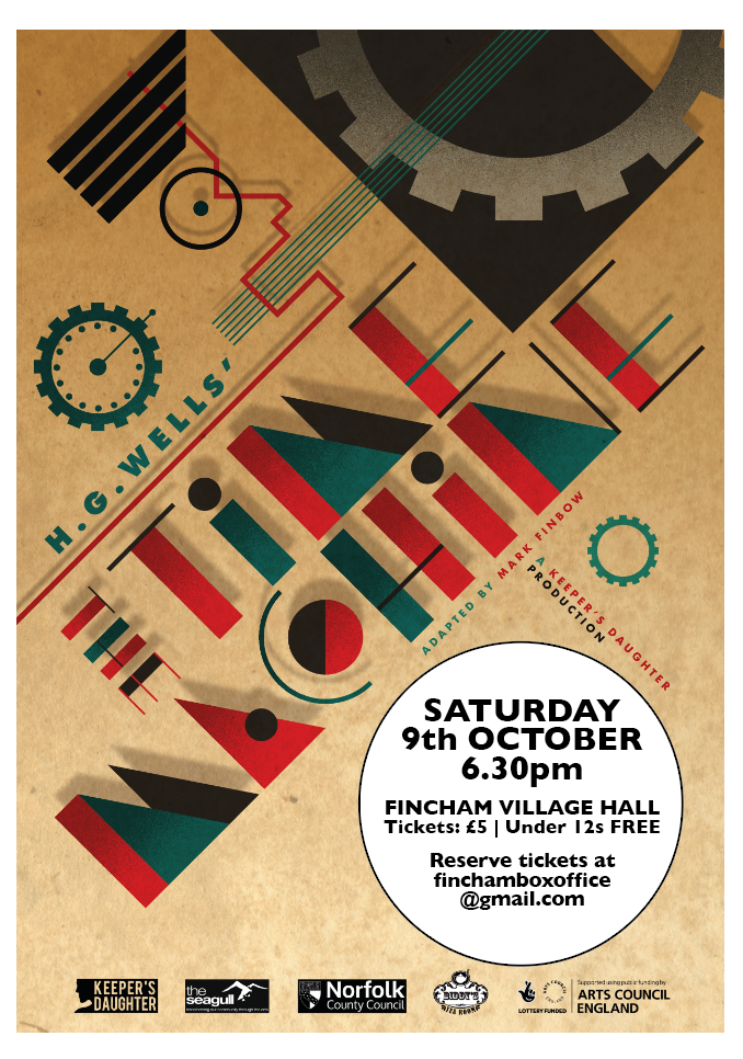 The Time Machine – £5.00 – Saturday 9th October at 6.30pm